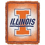 Illinois Fighting Illini 48x60 Jacquard Acrylic Throw