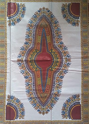 African Print Super Java DASHIKI ANGELINA (Makenzi) Grey 6 yards