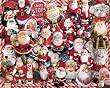 Crazy Santas 1000 pc Jigsaw Puzzle by White Mountain