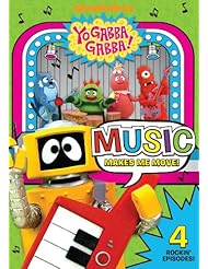 DVD: Yo Gabba Gabba! - Music Makes Me Move - Nickelodeon
