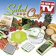 7 Piece Salad Chef Set - As Seen on TV product - Fastest Salad Making System in the World