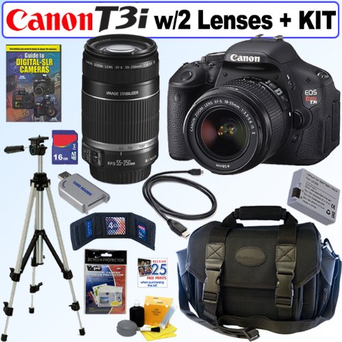 Canon EOS Rebel T3i 18 MP CMOS Digital SLR Camera