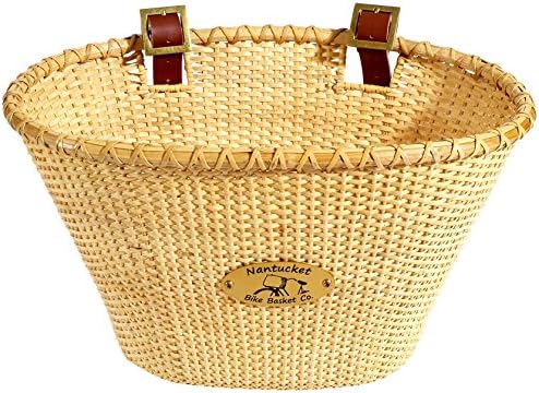 Nantucket Lightship Oval Front Handlebar Adult Bike Basket