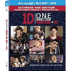 One Direction: This is Us ( 3D Two Disc Combo: Blu-ray / DVD + UltraViolet Digital Copy)