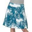 Proenza Schouler Palm Print Gauze Skirt - Avalon Sea/ White