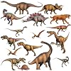 RoomMates Dinosaurs Peel & Stick Wall Decals