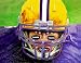 LSU Painting - Eyes of the Tiger are Upon You