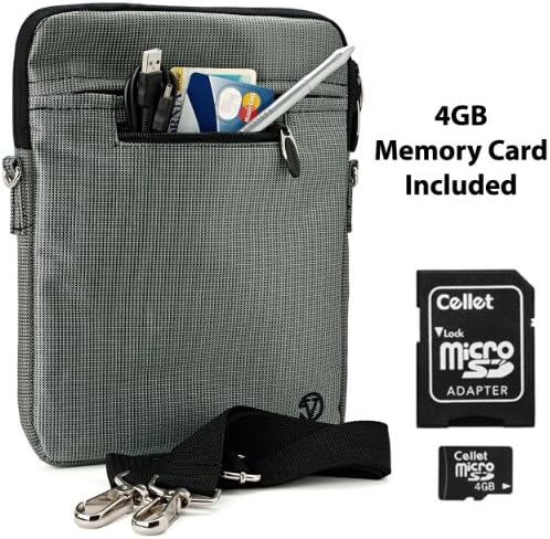 Hydei Nylon Jacket Protective Sleeve For Creative ZiiO 10-Inch Tablet + Expand your memory with our 4GB Micro SD Card also includes an SD Adaptor