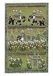 Folk Paintings Miniatures Drawings & Water Color on Paper Procession 5.75 x 9 inches