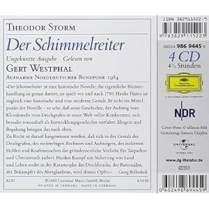 Der Schimmelreiter. 4 CDs