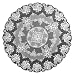 Heritage Lace Victorian Rose 72-Inch Tablecloth, Ecru