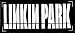 Search : Linkin Park - Black & White Rectangle Logo - Large Jumbo Vinyl Sticker / Decal