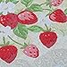yazi Strawberry String Fabric Non-slip Kitchen Mat Rug,48x18 Inches
