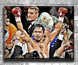 Manny Pacquiao Pop Art Un-Framed (30in x 20in) 01 Canvas Art Poster Print Stunning Quality