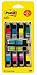 Post-it Flags, 1/2, Assorted Colors, 35/Disp, 8 Disp/Pack, BONUS Flags MMM683VAD1