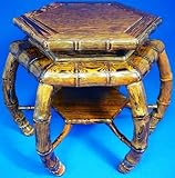 鉄刀木 六角花台