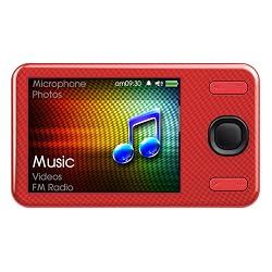 Creative ZEN X-Fi Style Mp3 Player 8GB (Red)