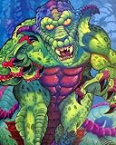 Fantasy Dragon (Attacking) Art Poster Print - 16x20