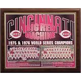 Mounted Memories Big Red Machine 1975/1976 Healy Plaque