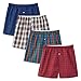 Hanes Men's 3-Pack X-Temp Performance Cool Short Leg Boxer Brief, Assorted, Large