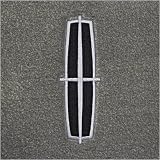 Grey Carpet Two Front Mats 2001-2010 Lincoln Town Car Custom-made Logo Floor ...