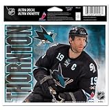 San Jose Sharks Official 4.5"x6" NHL Car Window Cling Decal