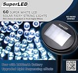 Garden & Outdoors Online Shop Ranking 10. SuperLED Solar 60 White LED Light String, Switchable Constant or Multi-Effects, Fence/Wall Bracket & Ground Spike Included Garden & Outdoors Online Shop Ranking 10. SuperLED Solar 60 White LED Light String, Switchable Constant or Multi-Effects, Fence/Wall Bracket & Ground Spike Included
