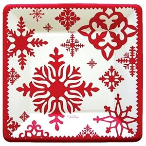 Alpine Snow Paper Plates