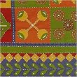 Bedcover Cotton Block Print Double Layered (bscov314)