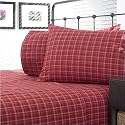 Nautica Cape Plaid 210-Thread-Count Cotton King Sheet Set