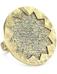 House of Harlow 1960 Medium Sunburst Pave Ring