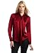 WHAT GOES AROUND COMES AROUND Women's Constance Blouse, Biking Red, X-Small