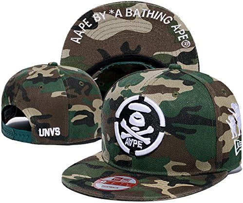 Bape Ape Authentic On-Field Fitted Cap Camo Fashion Adjustable Hat Adjustable