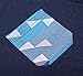 Beautiful Giant Jacquard Pocket T-Shirt Crew-Neck Short Sleeve Navy TEE