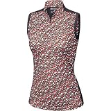 adidas ClimaCool Sleeveless Print Mock