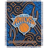 New York Knicks NBA Triple Woven Jacquard Throw (Tattoo Series) (48x60")