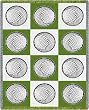 Golf Balls - 69 x 48 Blanket/Throw