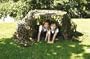 Woodland Camo Net - Fire Retardant - 6ft x 6ft