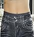LeJeans Women's Legging - Slim Jean Jeggings, Tight Denim Style Tights (Combo)