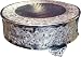 Most Popular Glittering Silver Round Wedding Cake Stand 18" for Multi-layer Cake