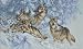 Dimensions Counted Cross Stitch, Wintertime Wolves