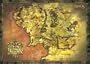 (24x36) Lord of the Rings (Map of Middle Earth) Art Poster Print