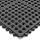 Wearwell Nitrile Rubber 576 24/Seven GritWorks Anti-Fatigue Mat, for Wet Areas, 3' Width x 3' Length x 5/8" Thickness, Black