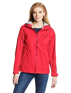 Columbia Sportswear Women's Evapouration Jacket, Red Hibiscus, Medium