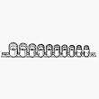 Danaher Tool Group 19119 10-Piece 3/8" Drive Metric Socket Set