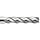 Melin Tool CC-L Cobalt Steel Square Nose End Mills, Inch, Long Length, Weldon Shank, TiCN Finish, 30 Degree Helix, For Use With Cast Iron, Steel/Steel Alloys, Titanium/Titanium Alloys