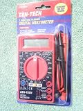 Tools & Testers: Digital Amp Ohm Volt Meter AC DC Voltmeter Multimeter