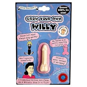 Grow Your Own Willy Funny Birthday Hen Gift