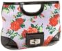 Betsey Johnson Glitzy Floral Clutch,Lavender,one size