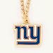 New York Giants Chain Necklace with NFL Team Logo Pendant